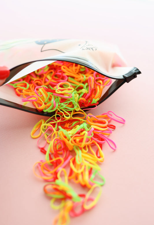 Candy Mini Elastics (1000-pc Bag)